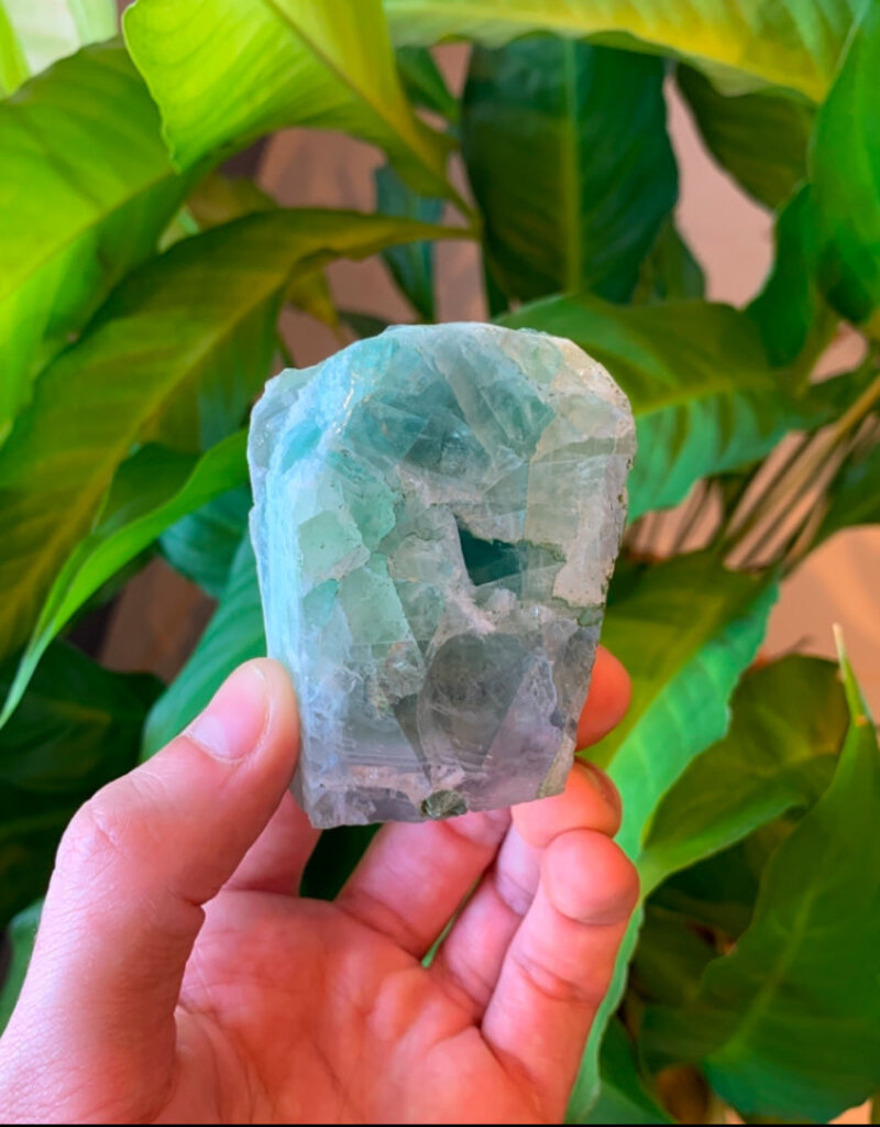 Green Fluorite Raw