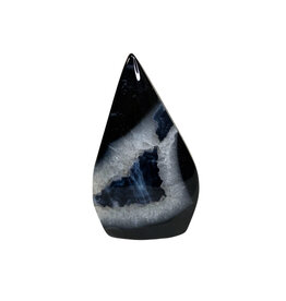 Black Banded Agate Flame