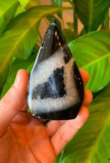 Black Banded Agate Flame