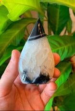 Black Banded Agate Flame - 2