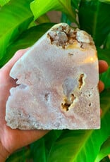 Pink Amethyst with Druze 2