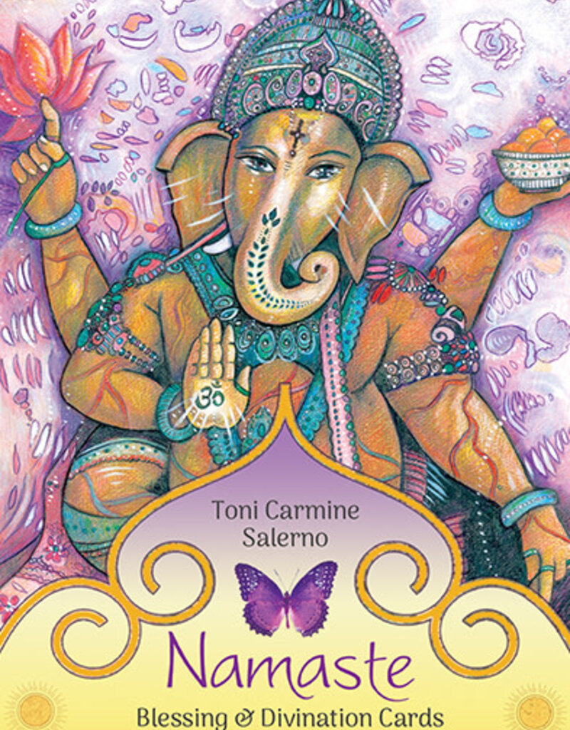 Namaste Blessing & Divination Cards by Toni Carmine Salerno