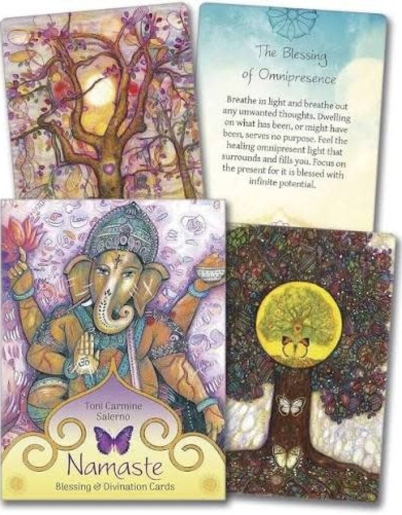 Namaste Blessing & Divination Cards by Toni Carmine Salerno