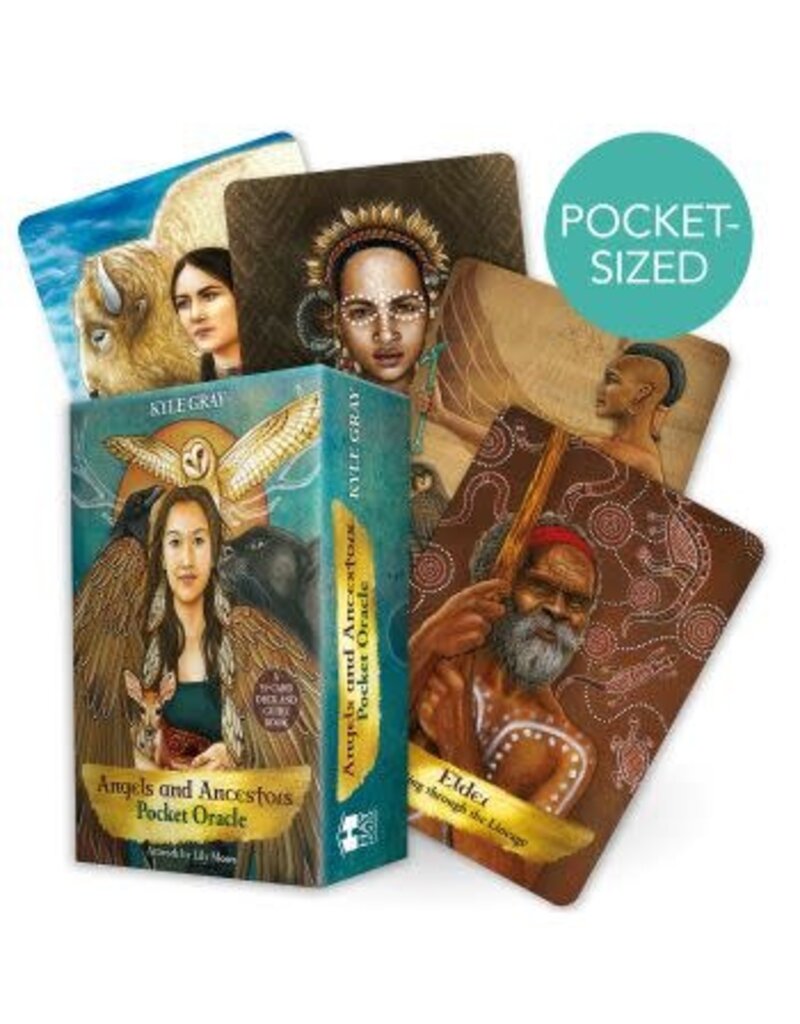 Angels and Ancestors Pocket Oracle Cards by  Gray, Kyle