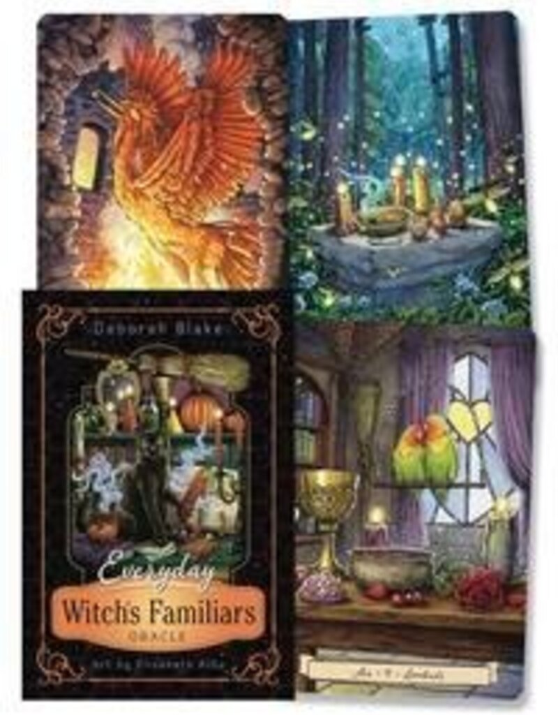 Everyday Witch's Familiars Oracle by Deborah Blake, Elisabeth Alba