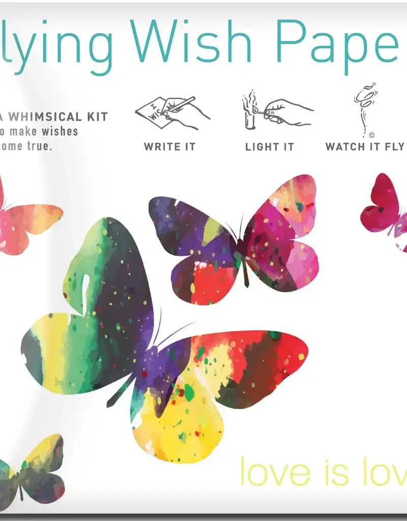 Love is Love Flying Wish Paper