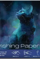 Cosmic Cat Flying Wish Paper