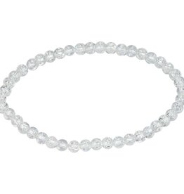 Bracelet- Cracked Crystal- 4mm- 98886