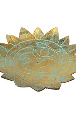 Coconut Shell Lotus Incense Holder