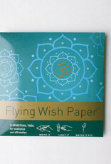 Golden Om Flying Wish Paper