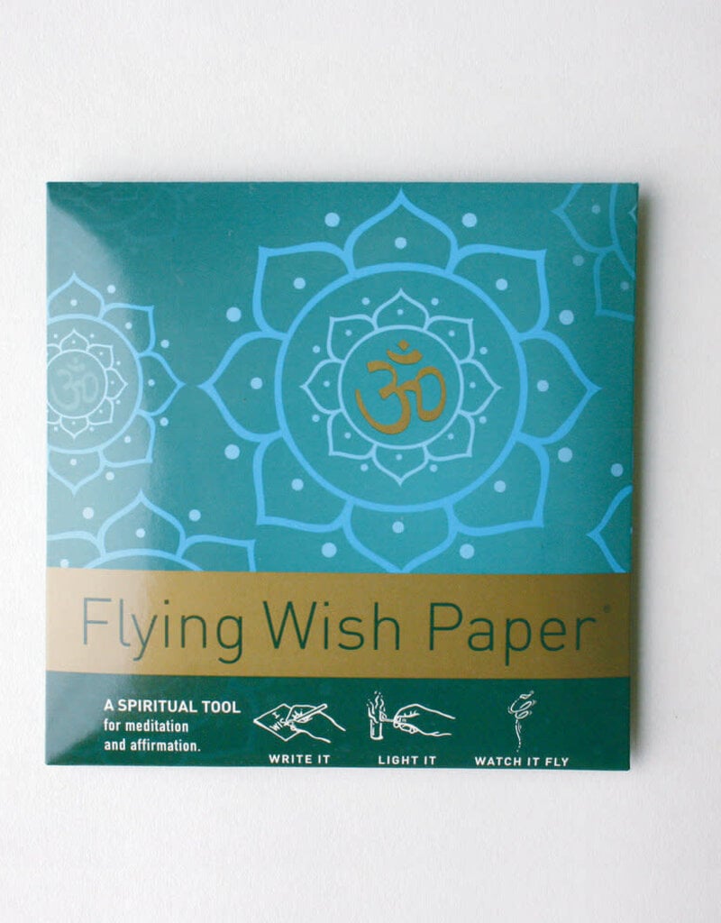 Flying Wish Paper - Golden Om - FWP-M-036