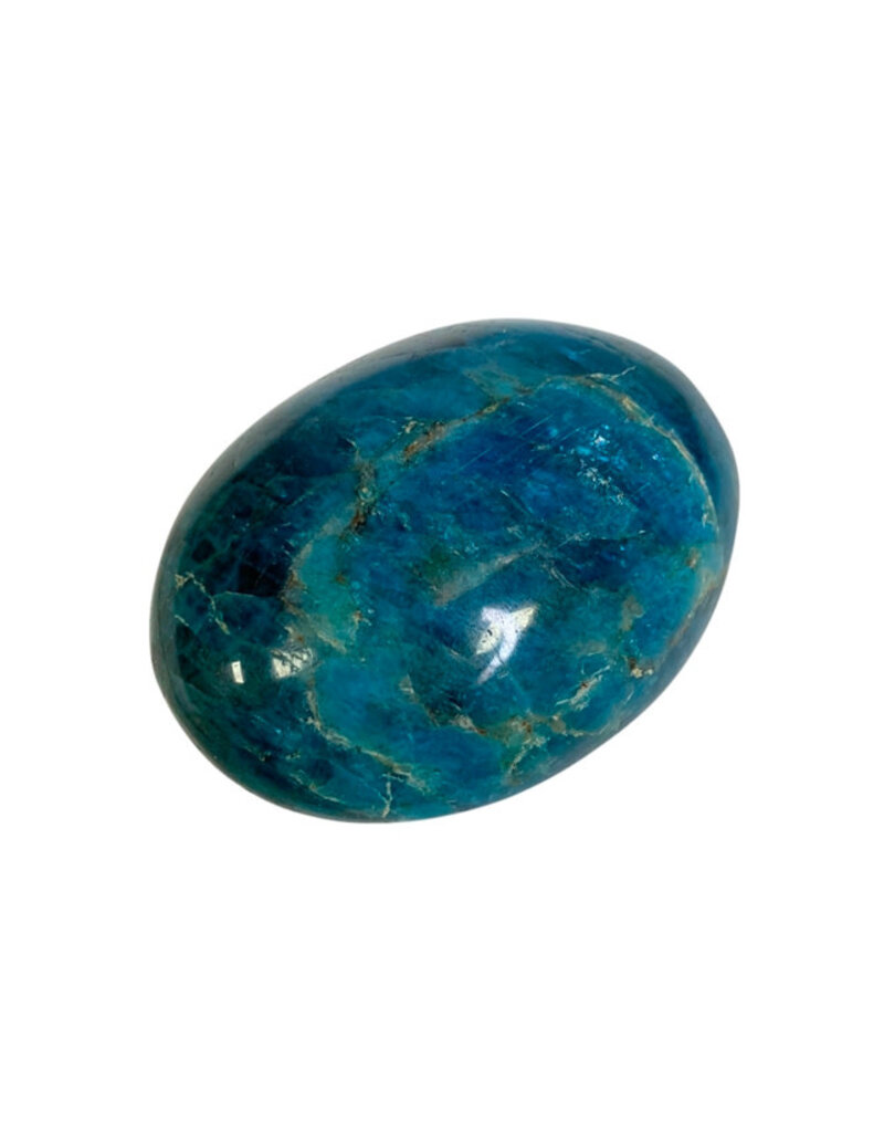 Blue Apatite Palm Stone (M) - BAP14