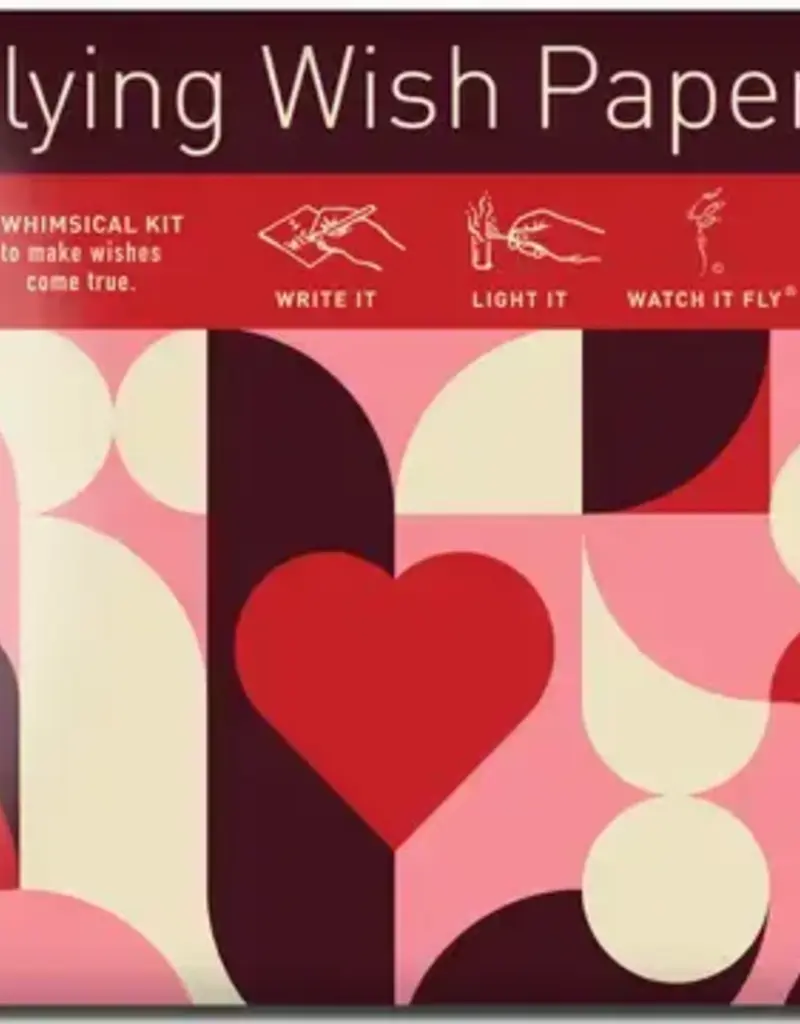 Modern Love Flying Wish Paper