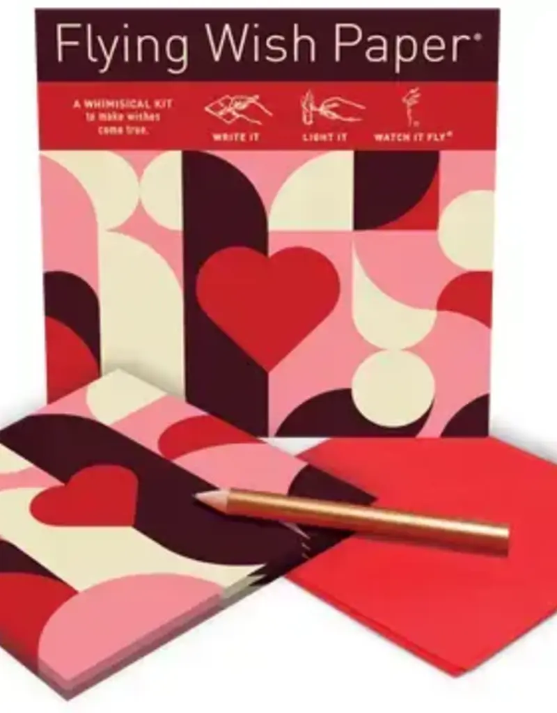 Modern Love Flying Wish Paper