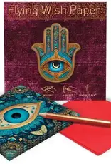 Flying Wish Paper - Hamsa