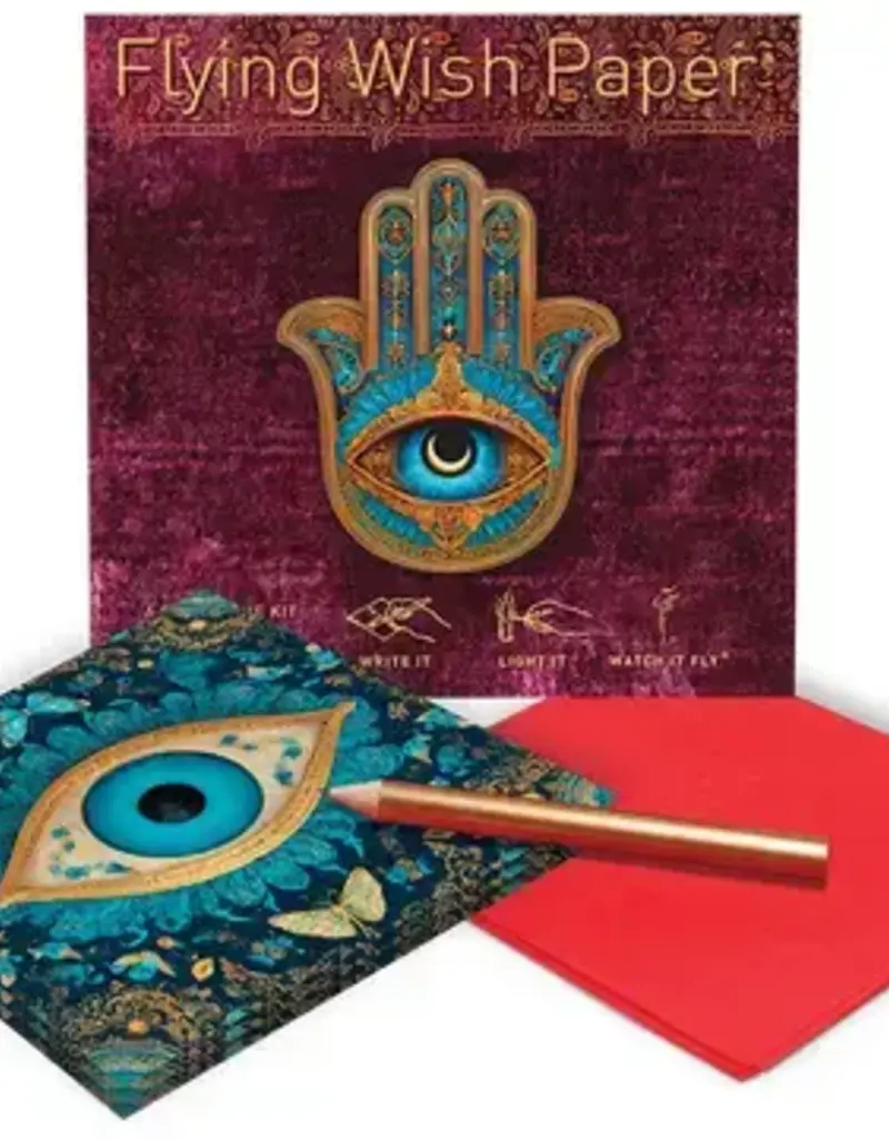 Flying Wish Paper - Hamsa