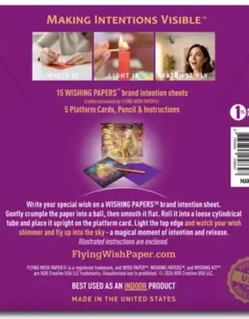 Flying Wish Paper - Manifest