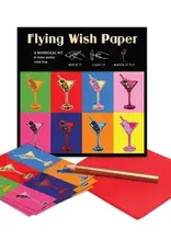 Martinis Flying Wish Paper