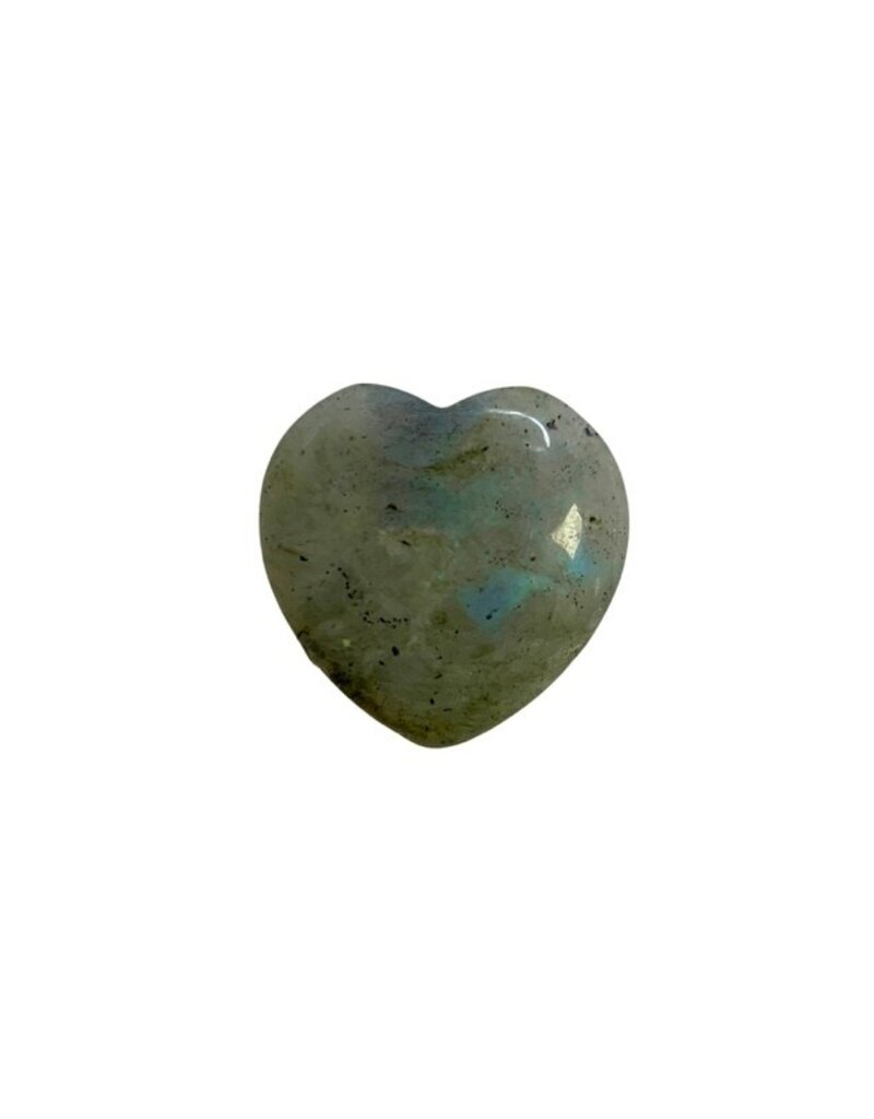 Labradorite Heart