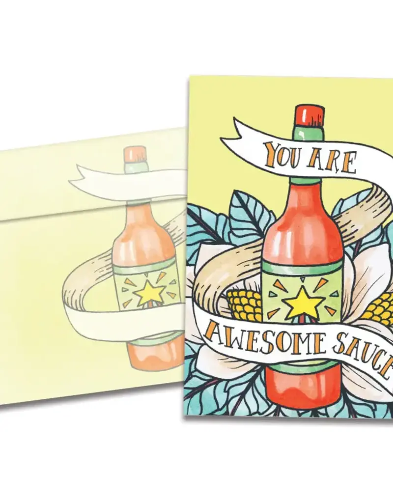 Birthday Card - Awesome Sauce Birthday - 17939