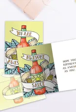 Birthday Card - Awesome Sauce Birthday - 17939