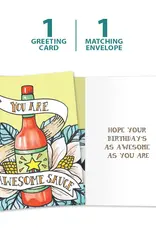 Birthday Card - Awesome Sauce Birthday - 17939
