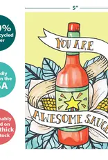Birthday Card - Awesome Sauce Birthday - 17939