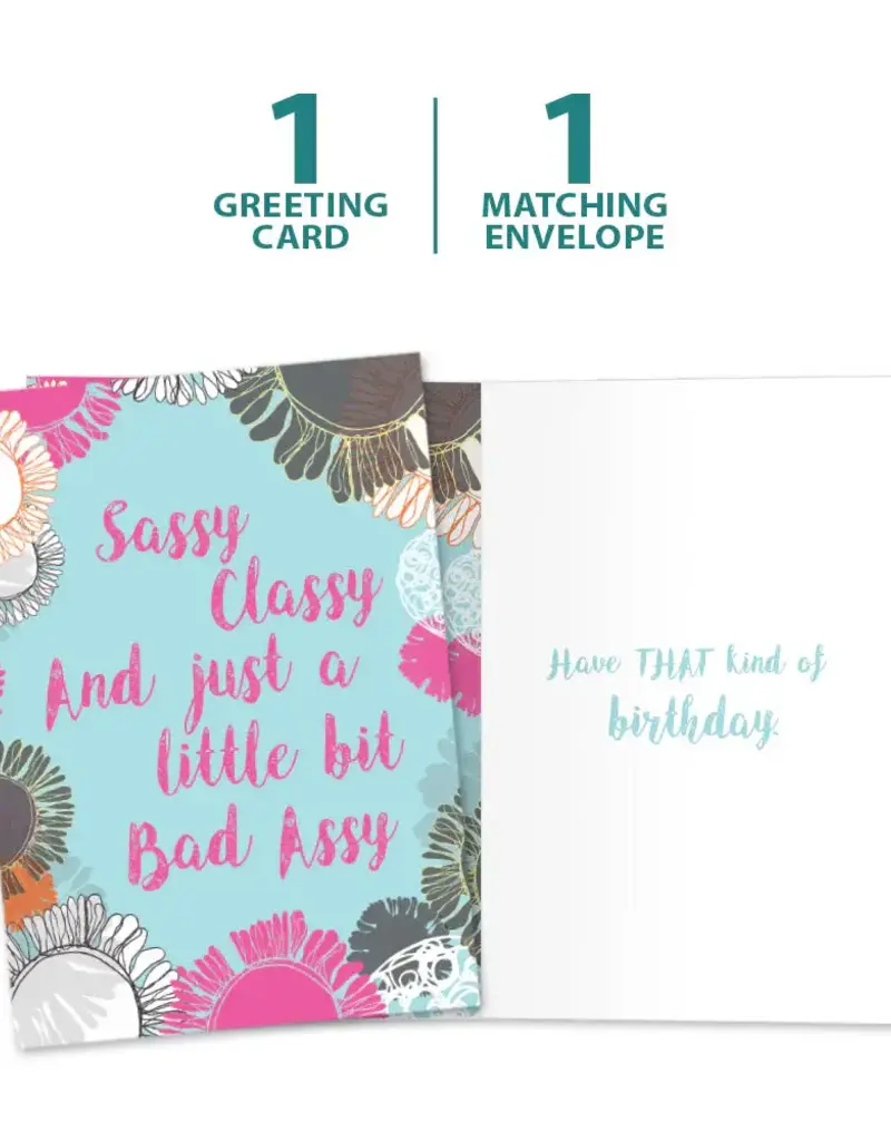 Birthday Card - Sassy Classy - 17846