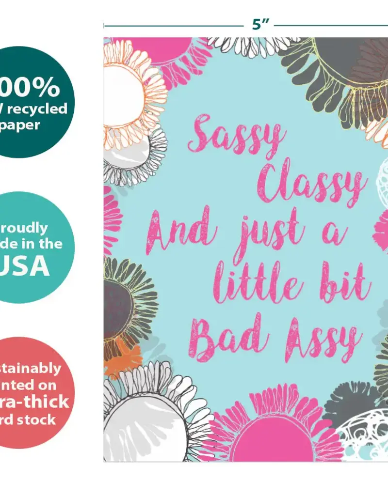 Birthday Card - Sassy Classy - 17846