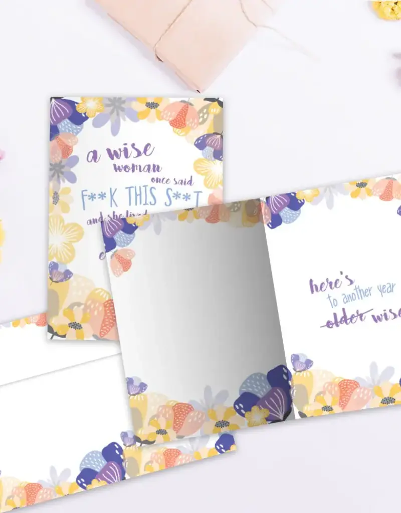 Birthday Card - Wise Woman - 19836