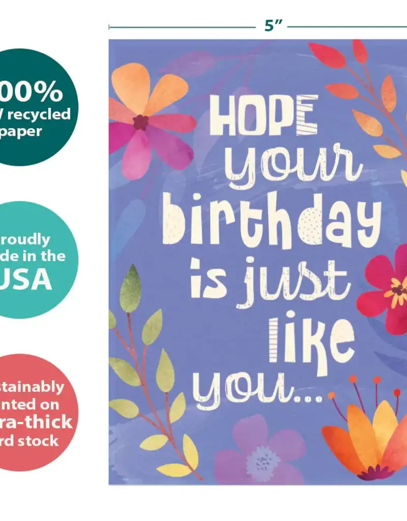 Birthday Card - The Best - 20644