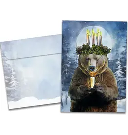 Solstice Card - Bear Light - 22166