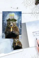 Solstice Card - Bear Light - 22166