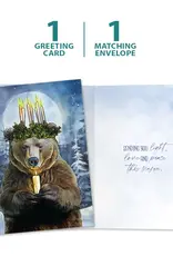 Solstice Card - Bear Light - 22166
