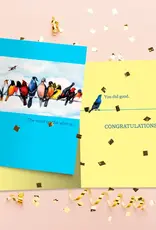 Congratulations Card - Word on the Wire - 11349