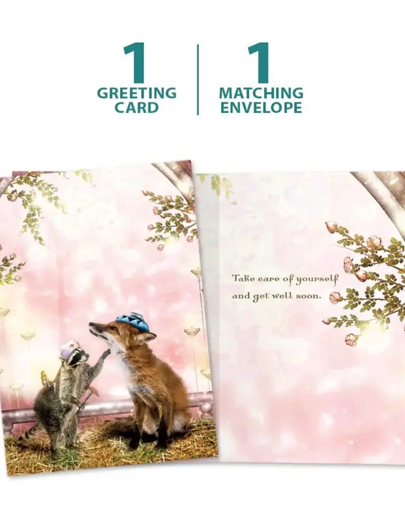 Get Well Card - Healing Touch - 14128