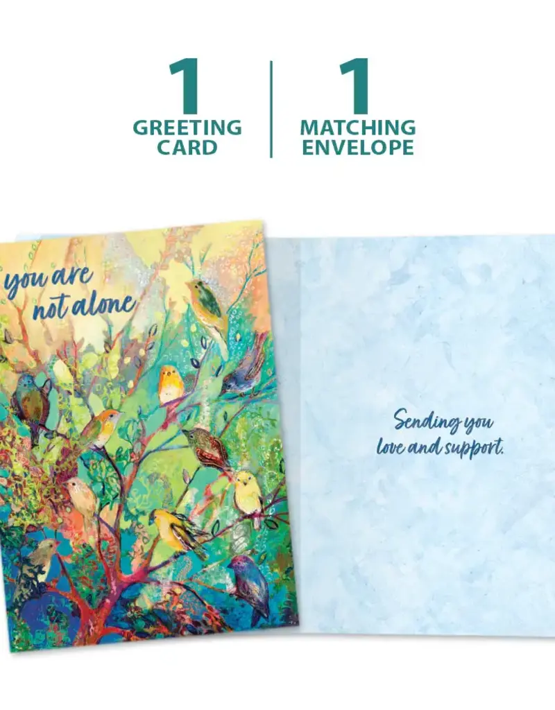 Just Because Card - Not Alone Birds - 21374
