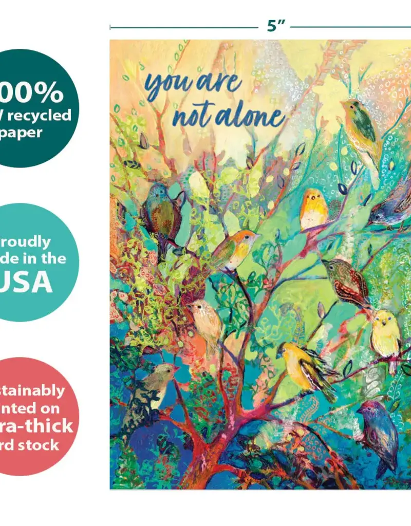 Just Because Card - Not Alone Birds - 21374