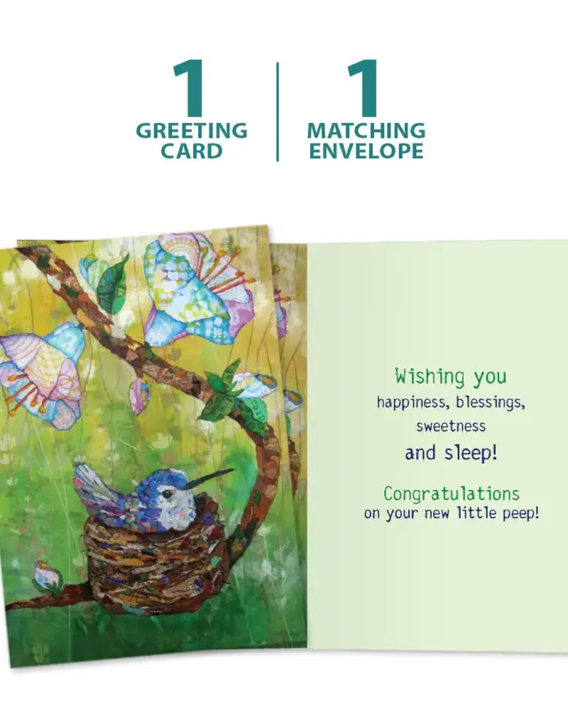 New Baby Card - Little Nestling - 17311