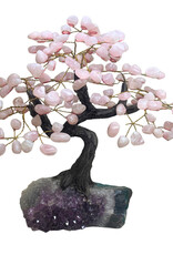 Rose Quartz Feng Shui Tree - Large