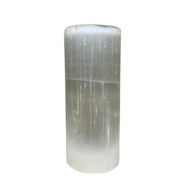 Selenite Cylinder Lamp - Small