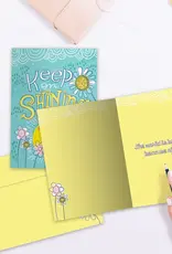 Thinking of You Card - Keep On Shining - 19976