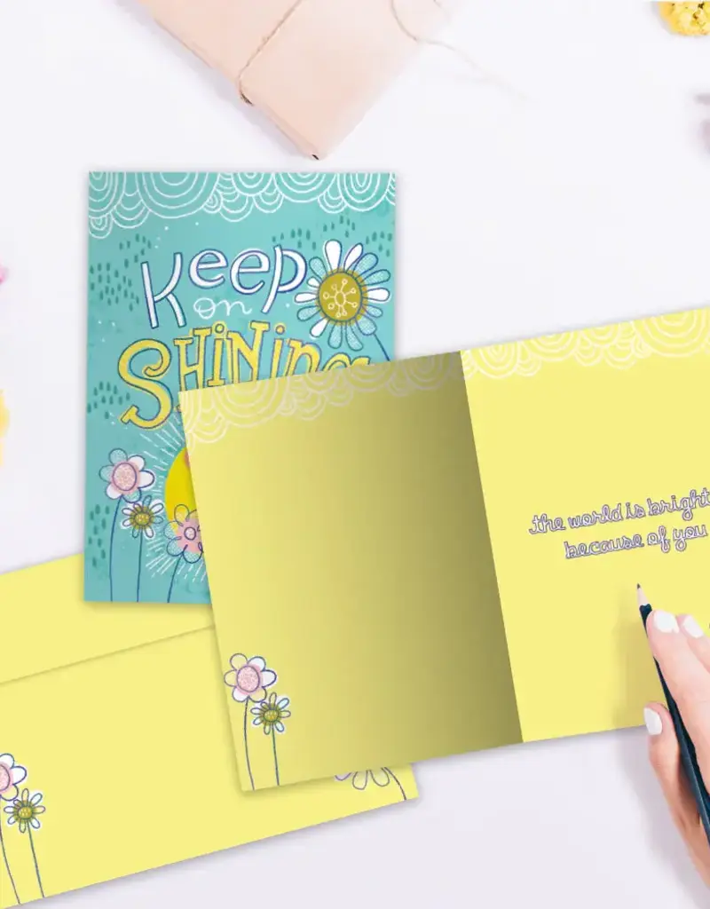 Thinking of You Card - Keep On Shining - 19976