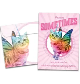 All Occasion Card - Rainbow Unicorn - 17991