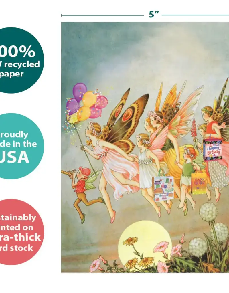 Birthday Card - Fairie Celebration - 17377