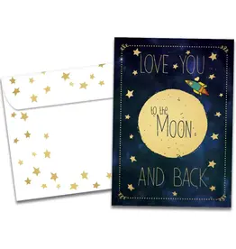 Birthday Card - Moon and Back - 17447
