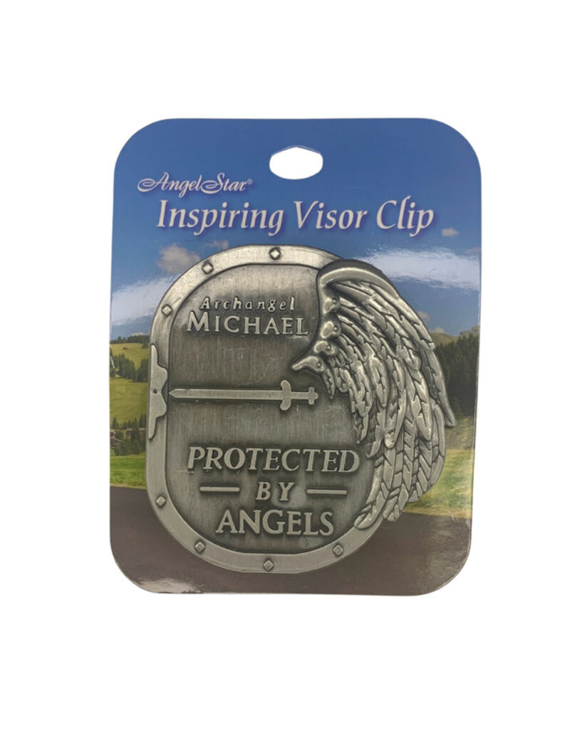 Visor Clip- Archangel Michael Wings
