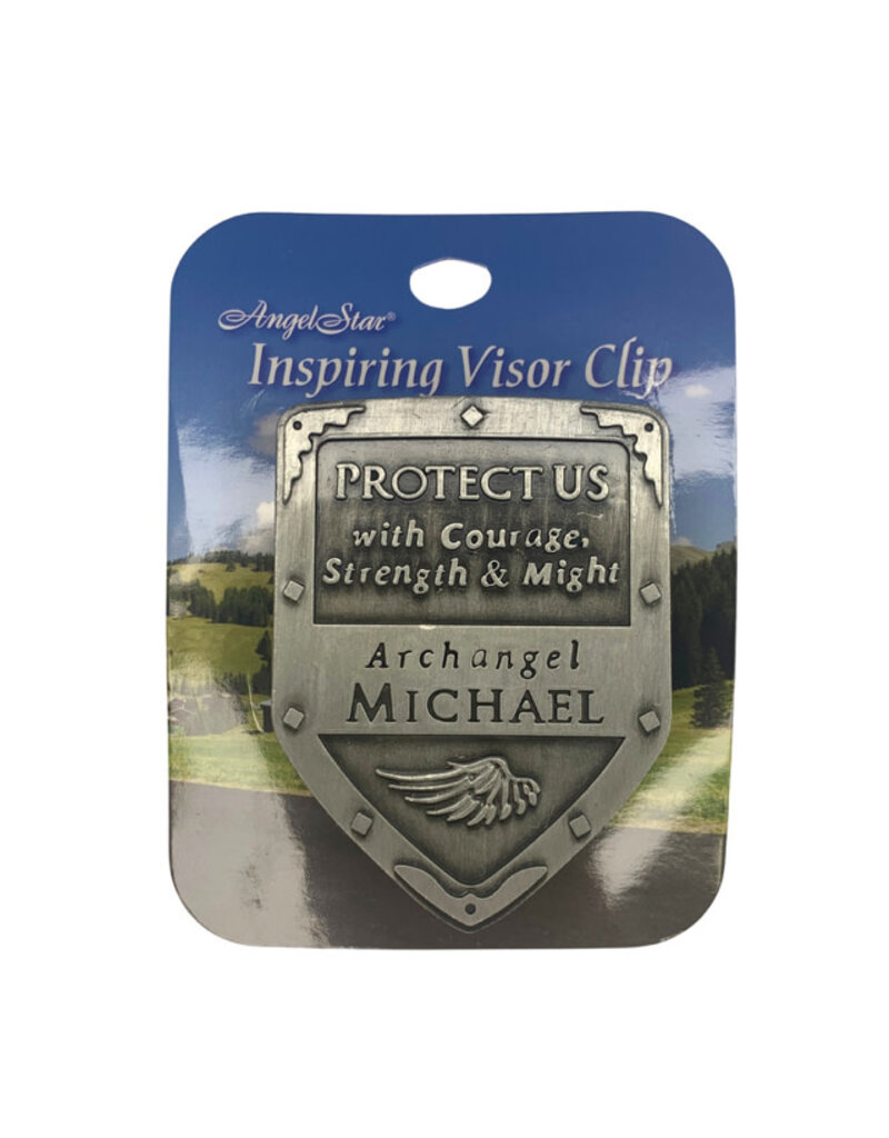 Visor Clip- Archangel Michael Shield