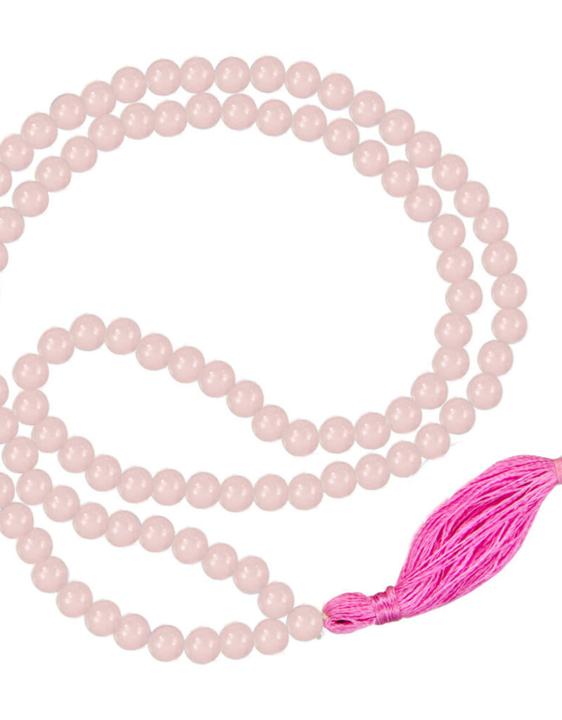 Rose Quartz Mala Prayer Beads