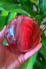 Cherry Quartz Sphere - L